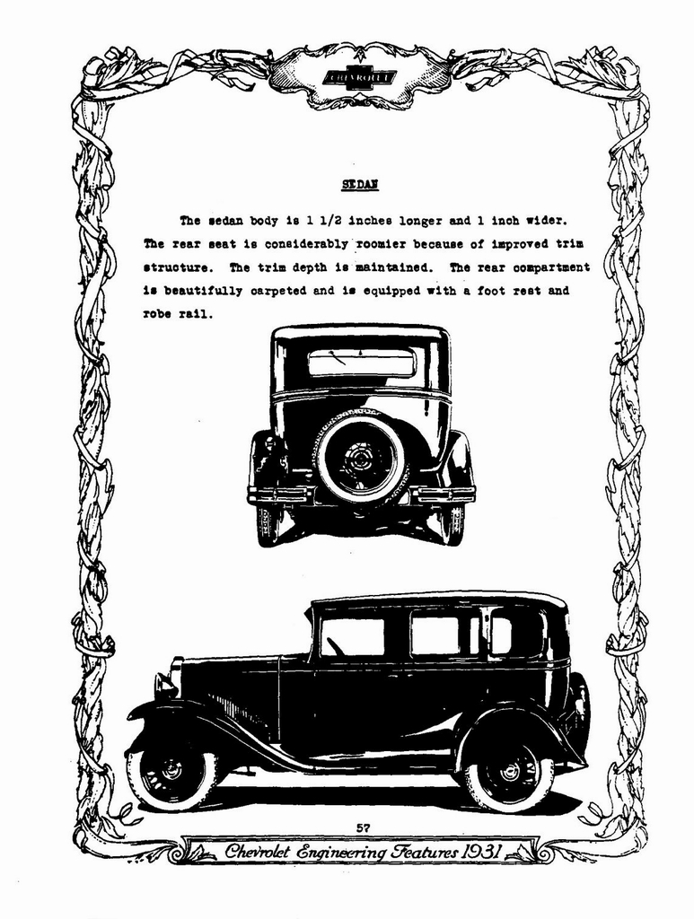 1931 Chevrolet Engineering Features Page 19